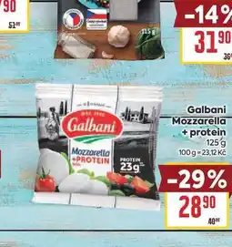 Billa Galbani Mozzarella + protein 125 g nabídka