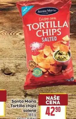 Billa Tortilla chips solené nabídka