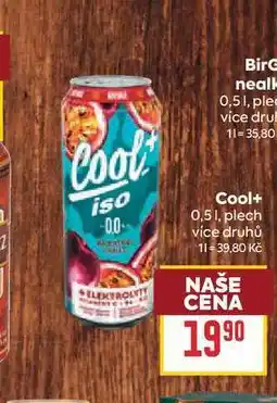 Billa Cool+ 0,51, plech nabídka