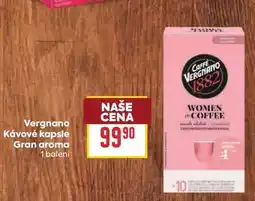 Billa Vergnano Kávové kapsle Gran aroma 1 balení nabídka