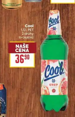 Billa Cool 1,5l, PET nabídka