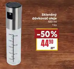 Billa Skleněný dávkovač oleje 100 ml 1 ks nabídka