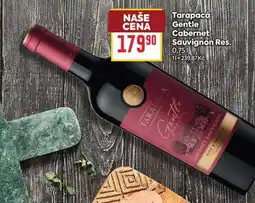 Billa Tarapacá Gentle Cabernet 17990 Sauvignon Res nabídka