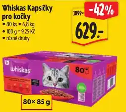 Albert Whiskas Kapsičky pro kočky nabídka