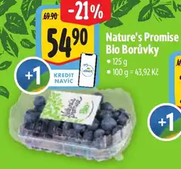 Albert Nature's Promise Bio Borůvky nabídka