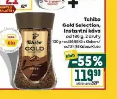 Billa Tchibo gold selection instantní káva nabídka