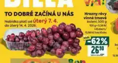 Billa Hrozny révy vinné tmavé nabídka