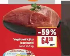 Billa Vepřová kýta bez kosti nabídka