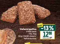 Billa Večerní pečivo nabídka
