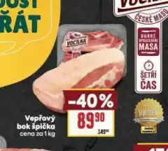 Billa Vepřový bok špička nabídka