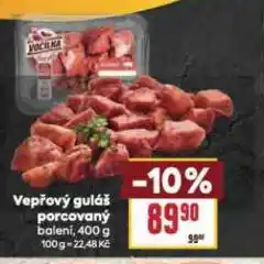 Billa Vepřový guláš porcovaný nabídka