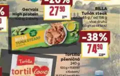 Billa Billa tuňák steak nabídka