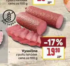 Billa Vysočina nabídka