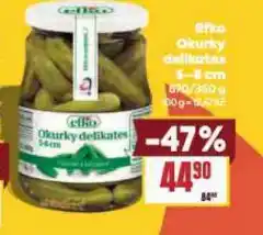Billa Efko okurky delikates 5-8 cm nabídka