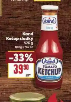Billa Kand kečup sladký nabídka