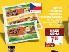 Billa Agricol poličanka majonéze, tatarská omáčka nabídka