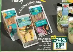 Billa Billa erady sendvič nabídka
