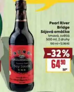Billa Pearl river bridge sójová omáčka nabídka