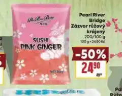 Billa Pearl river bridge zázvor růžový krájený nabídka