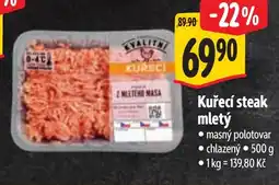 Albert Kuřecí steak mletý nabídka