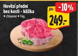 Albert Hovězí přední bez kosti - kližka nabídka