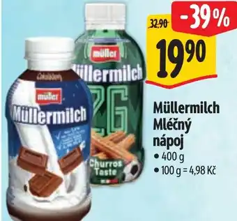 Albert Müllermilch Mléčný nápoj nabídka