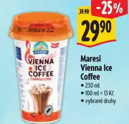 Albert Maresi Vienna Ice Coffee nabídka