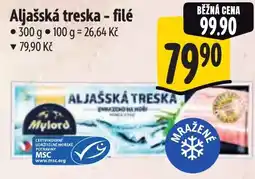 Albert Aljašská treska - filé nabídka