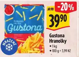 Albert Gustona Hranolky nabídka