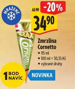 Albert Zmrzlina Cornetto nabídka