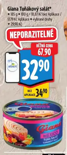 Albert Giana Tuňákový salát nabídka