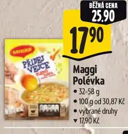 Albert Maggi Polévka nabídka