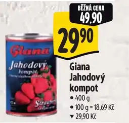 Albert Giana Jahodový kompot nabídka