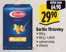 Albert Barilla Těstoviny nabídka