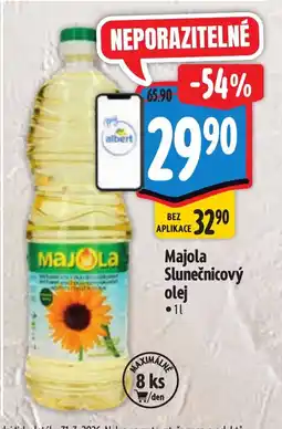 Albert Majola Slunečnicový olej nabídka
