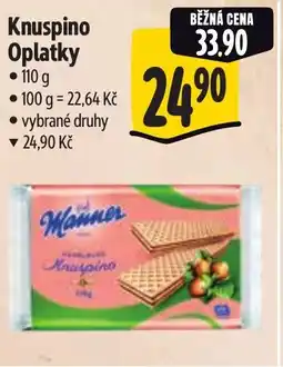 Albert Knuspino Oplatky nabídka