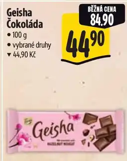 Albert Geisha Čokoláda nabídka