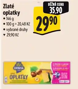 Albert Zlaté oplatky nabídka