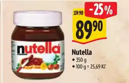 Albert Nutella nabídka