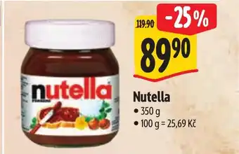 Albert Nutella nabídka