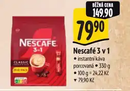 Albert Nescafé 3 v 1 nabídka