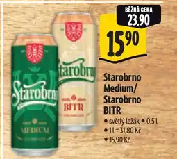 Albert Starobrno Medium/ Starobrno BITR nabídka