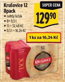 Albert Krušovice 12 8pack nabídka