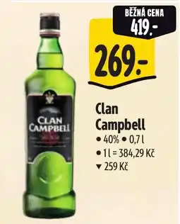 Albert Clan Campbell nabídka