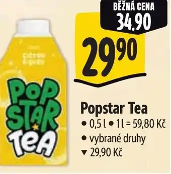 Albert Popstar Tea nabídka