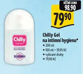 Albert Chilly Gel na intimní hygienu nabídka