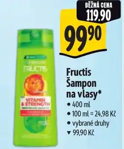 Albert Fructis Šampon na vlasy nabídka