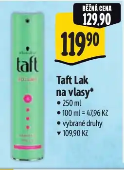 Albert Taft Lak na vlasy nabídka