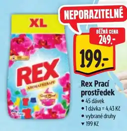 Albert Rex Prací prostředek nabídka