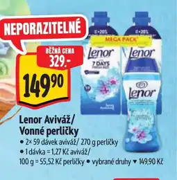 Albert Lenor Aviváž/ Vonné perličky nabídka